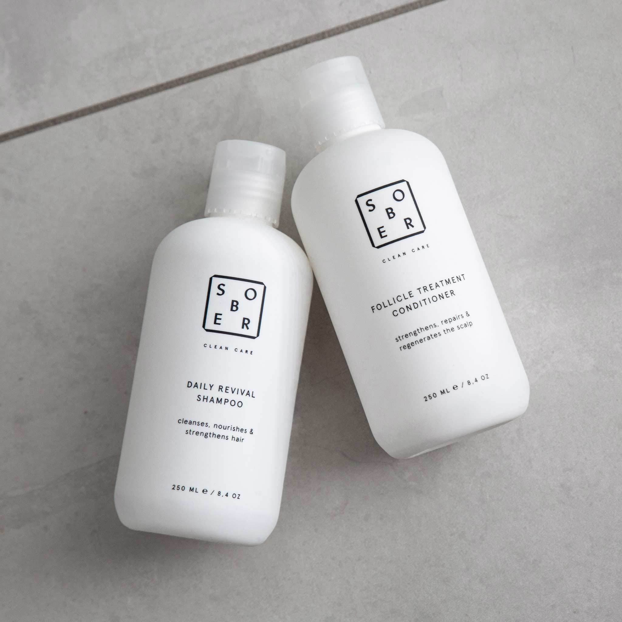 Kerargan - Anti-Haarausfall Duo Shampoo Und Serum Mit Rizinusöl 600 Ml